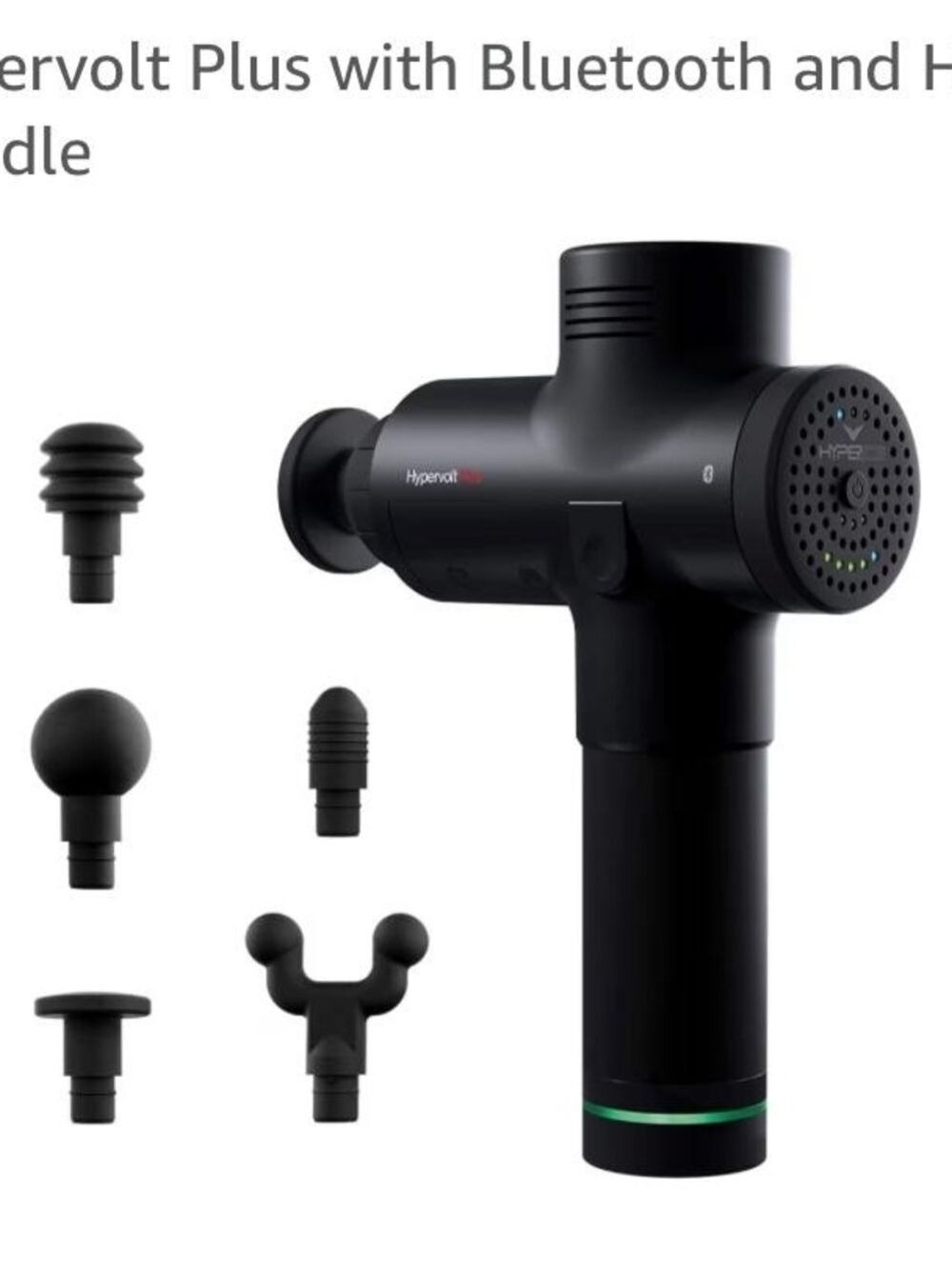 Hypervolt Plus  Message Device Attachment - Black - Picture 9 of 10